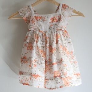 Rachel Zoe Floral Lace Dress 24 Months Cottage Core
